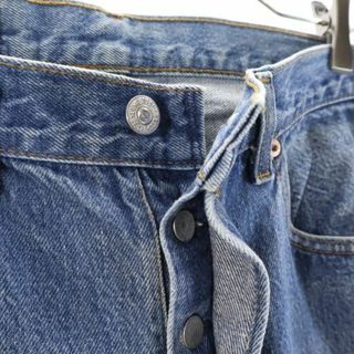 リーバイス 90s USA製 G501-0134 ストレート デニムパンツ w31 Levi's ボタンフライ オールド ヴィンテージ メンズ   【R221106】