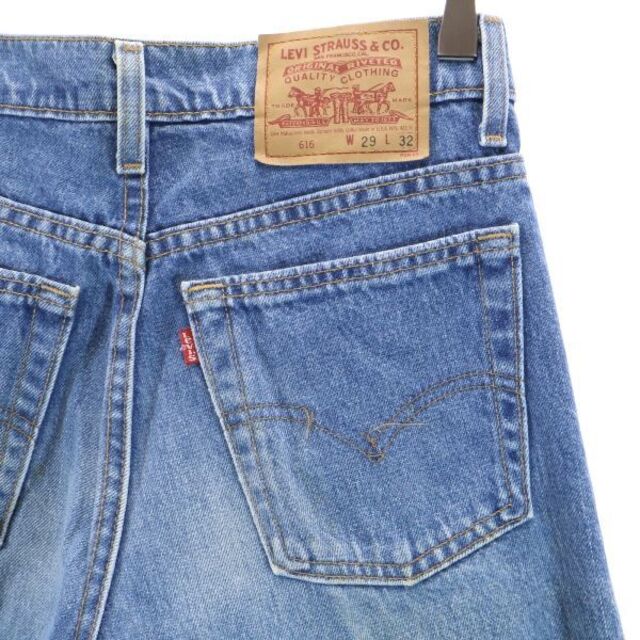 90s リーバイス 616 USA製 テーパードデニムパンツ w29 Levi's ジーパン オールド ヴィンテージ メンズ 古着 R221117