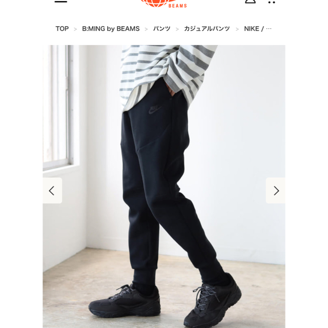 NIKE(ナイキ)の再値下　黒 M Nike  Tech Fleece Jogger Pants メンズのパンツ(その他)の商品写真