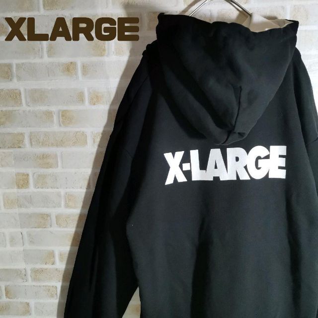 XLARGE - XLARGE エクストララージ パーカー プルオーバー モノトーン