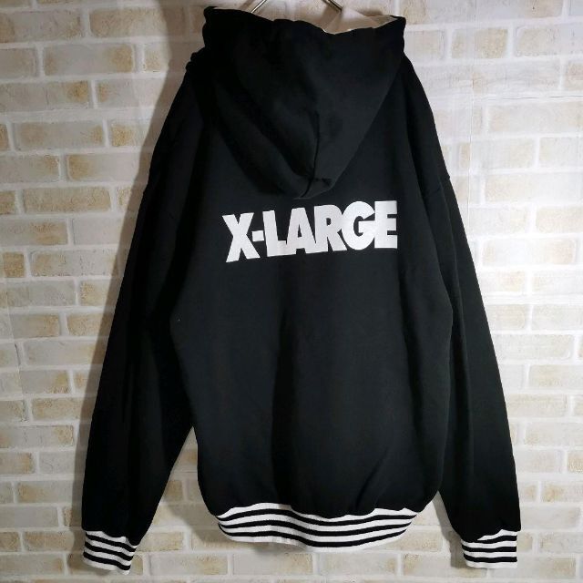 XLARGE(エクストララージ)のXLARGE エクストララージ パーカー プルオーバー モノトーン 完売品 メンズのトップス(パーカー)の商品写真