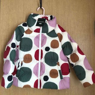 ユニクロ(UNIQLO)の未使用UNIQLO✖️marimekko kidsウルトラライトダウン(ジャケット/上着)