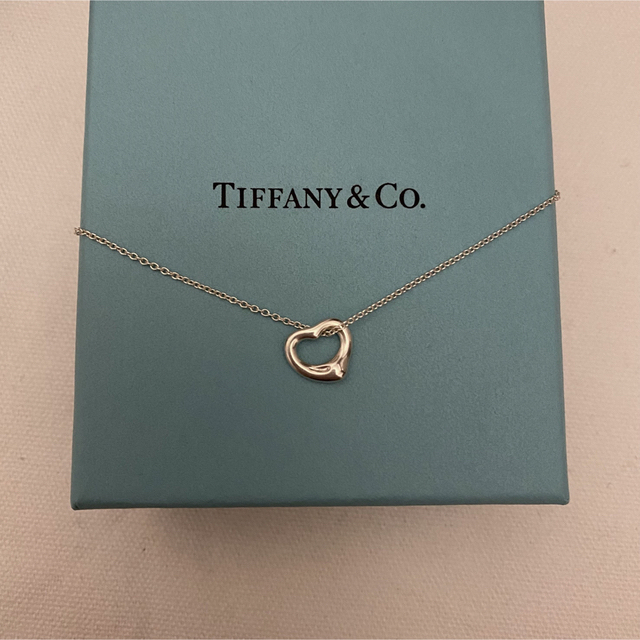 Tiffany オープンハートネックレス✨