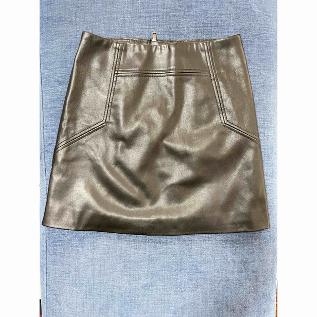 H&M(エイチアンドエム)のレザーミニスカート レディースのスカート(ミニスカート)の商品写真