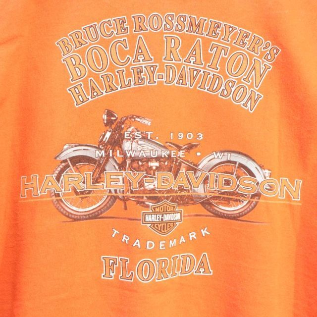 レア】harley-davidson ハーレーダビッドソン スウェット ロンT-