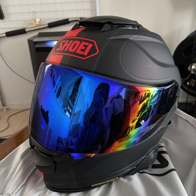 人気ブランドを SHOEI - 【美品】shoei GT-AIR2 と SENA SRL一体化した