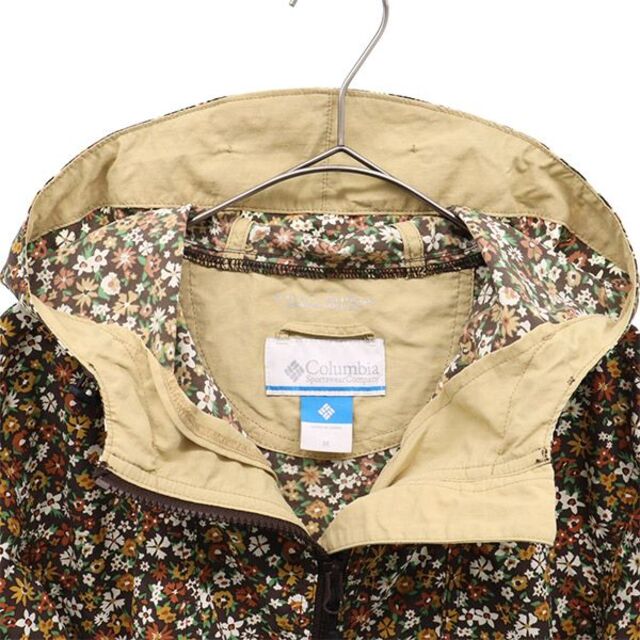 Columbia - コロンビア 花柄 ナイロンジップパーカー M Columbia