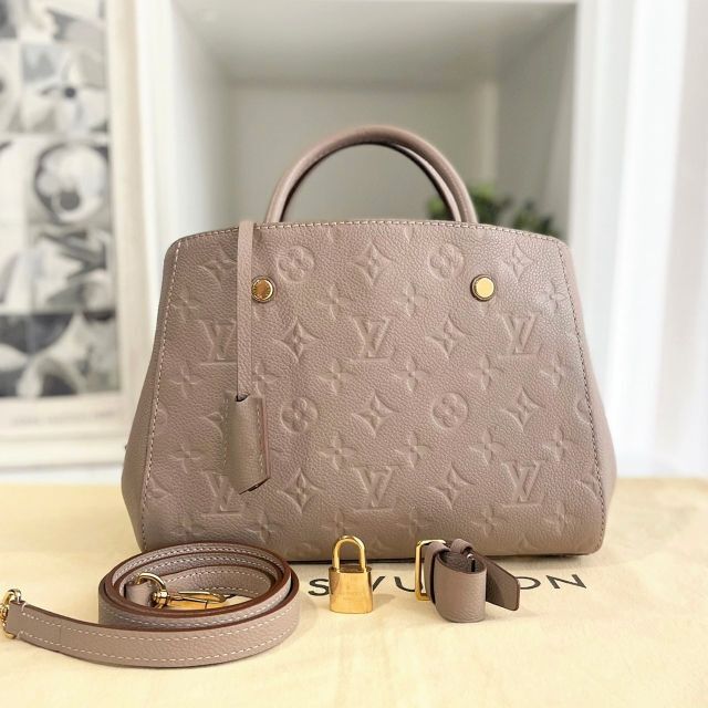 品質検査済 LOUIS VUITTON 美品☆ ルイヴィトン モンテーニュBB アン