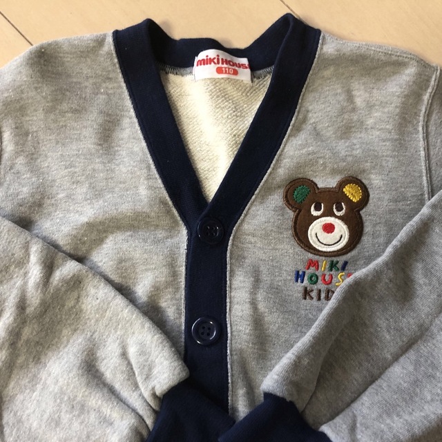 mikihouse(ミキハウス)のミキハウス   カーディガン キッズ/ベビー/マタニティのキッズ服男の子用(90cm~)(カーディガン)の商品写真