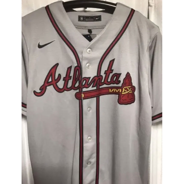 専用 美品 21. MLB ブレーブス ユニフォーム ホワイト Lサイズ www.m