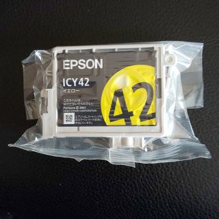 エプソン(EPSON)のエプソン プリンター純正インクカートリッジイエロー ICY42(その他)