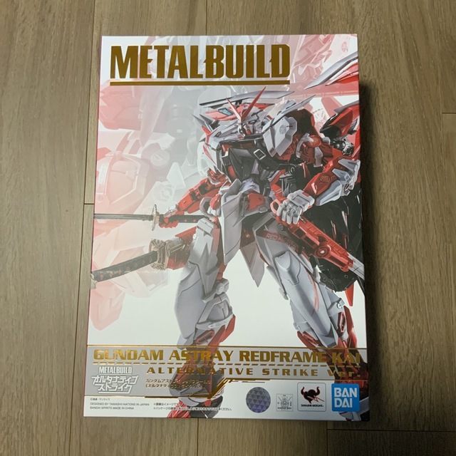 新品未開封　METAL BUILD ガンダムアストレイ レッドフレーム改メタルビルド