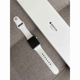 アップルウォッチ(Apple Watch)のsoriko様専用！Apple Watch3  38mm ホワイトGPSモデル(その他)