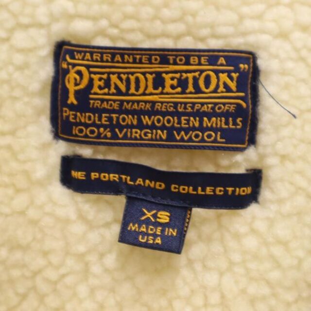 PENDLETON(ペンドルトン)のペンドルトン 裏ボア ウール100％ ジャケット XS PENDLETON レディース 【中古】  【221120】 レディースのジャケット/アウター(ロングコート)の商品写真