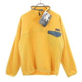 パタゴニア(patagonia)の未使用 パタゴニア 90s USA製 スナップT 25450F8フリースジャケット M イエロー patagonia メンズ 【中古】  【R221115】(ダッフルコート)