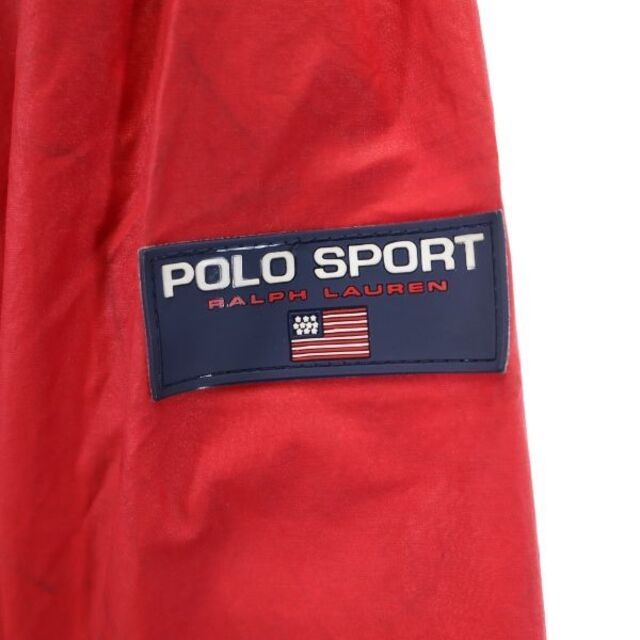 ポロバイラルフローレン USA製 ファイヤーマン ジャケット M 赤 Polo ...