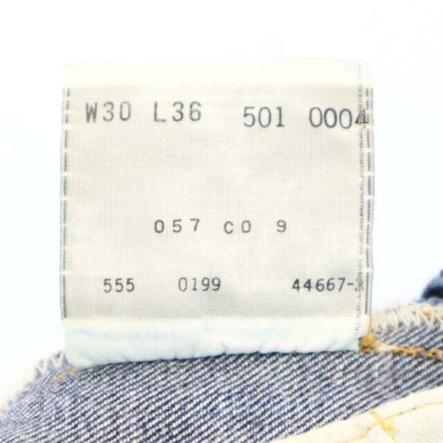 Levis 501 XX BIG E バレンシア製　赤耳　W30 L36