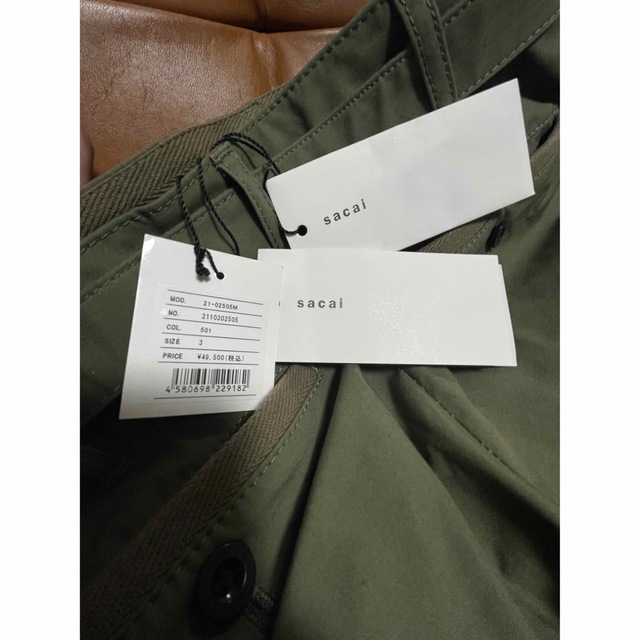 sacai 2021SS「Cotton Nylon Oxford Pants」