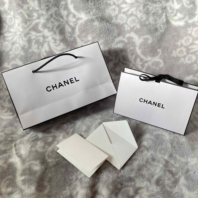 CHANEL(シャネル)のシャネル　ショッパー　ラッピングセット　 インテリア/住まい/日用品のオフィス用品(ラッピング/包装)の商品写真