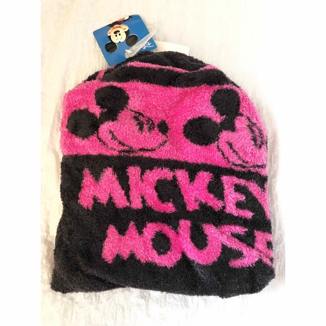 Disney(ディズニー)のタグ付き　ミッキー　ニット帽 キッズ/ベビー/マタニティのこども用ファッション小物(帽子)の商品写真