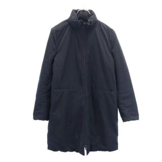 ダナキャランニューヨーク(DKNY)のディーケーエヌワイ 中綿 コート S ブラック DKNY レディース 【中古】  【221130】(ロングコート)