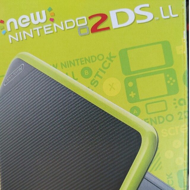 新品 Nintendo ニンテンドー 2DS LL ブラック/ライム 新品 Nintendo ニンテンドー 2DS LL ブラック/ライム