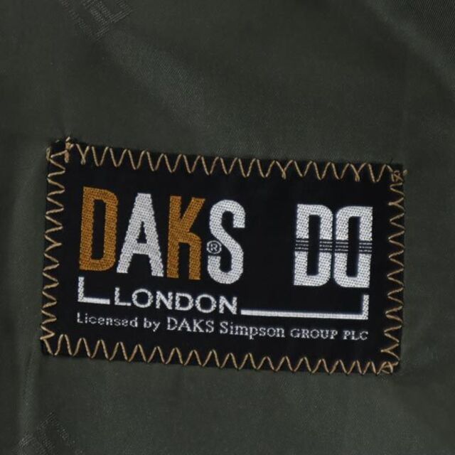 ダックス 日本製 ウール100％ テーラードジャケット 96 B 4 ブラウン系 DAKS メンズ   【221129】 8