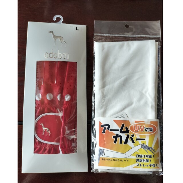幻想的 ゴルフ用手袋 女性用Lサイズ アームカバー 通販 新品 コールドブラック アームカバー L