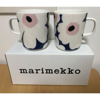 マリメッコ(marimekko)の【新品】マリメッコ  マグカップ　フィンエアー  機内限定(グラス/カップ)