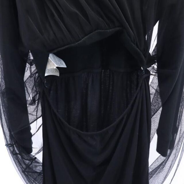 レッドバレンティノ チュール ワンピース S ブラック RED VALENTINO