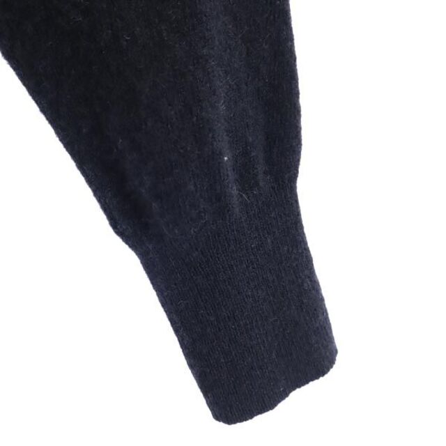 ヴィヴィアンウエストウッド レッドレーベル ウール100％ ロゴ刺繍 ニット 2 黒 Vivienne Westwood 長袖セーター メンズ   【221130】 2