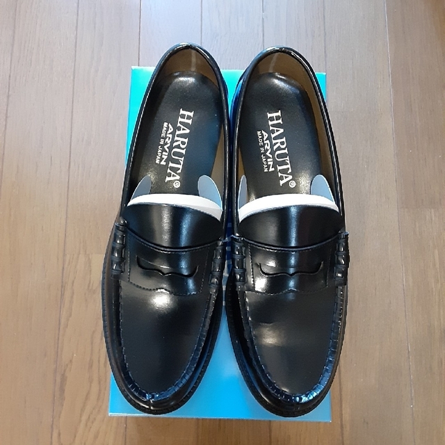 HARUTA(ハルタ)のHARUTA  ローファー 6550 黒 26.5 EEE メンズの靴/シューズ(その他)の商品写真
