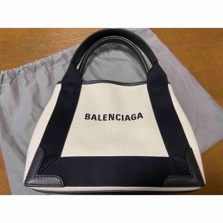 バレンシアガバッグ(BALENCIAGA BAG)のバレンシアガ　ネイビーカバスXS トートバッグ(トートバッグ)