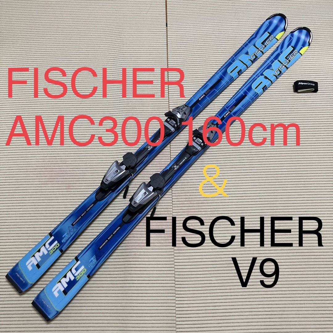 FISCHER - FISCHER AMC300 160cm ＆ FISCHER V9の通販 by 釣りオタク ...