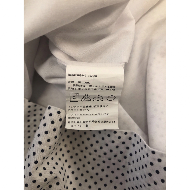 コストコ(コストコ)のコストコ　ワンピース　サイズ:8 キッズ/ベビー/マタニティのキッズ服女の子用(90cm~)(ワンピース)の商品写真