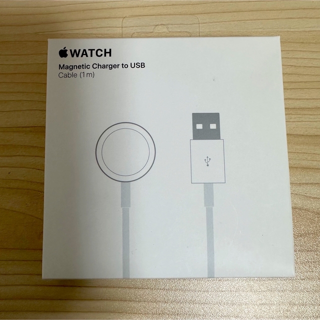 Apple Watch(アップルウォッチ)のApple Watch 充電ケーブル　純正　アップルウォッチ スマホ/家電/カメラのスマートフォン/携帯電話(バッテリー/充電器)の商品写真