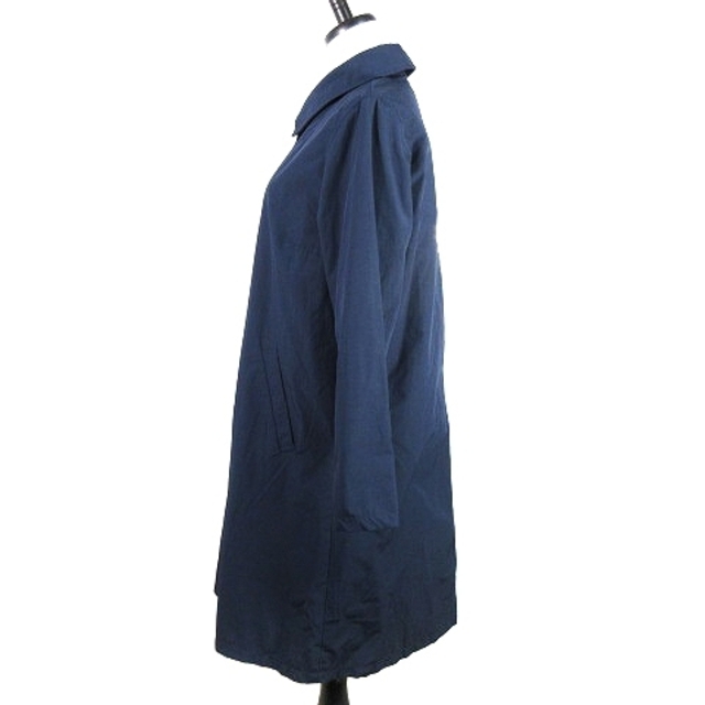 SHOO・LA・RUE(シューラルー)のシューラルー コート ステンカラー 長袖 ロング 薄手 無地 M 紺 アウター レディースのジャケット/アウター(その他)の商品写真