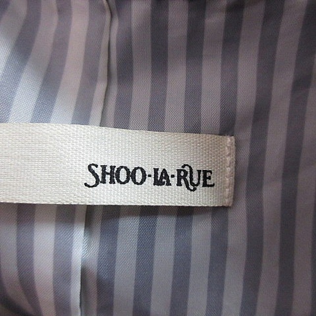 SHOO・LA・RUE(シューラルー)のシューラルー コート ステンカラー 長袖 ロング 薄手 無地 M 紺 アウター レディースのジャケット/アウター(その他)の商品写真