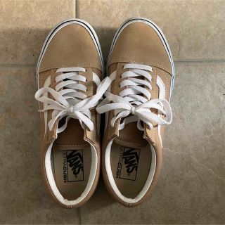 ヴァンズ(VANS)のVANS  オールドスクール　ベージュ　24.5cm(スニーカー)