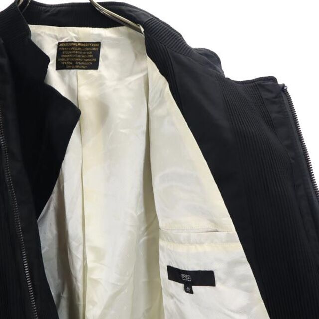 IZREEL(イズリール)のイズリール KT-1 ミリタリージャケット 46 黒 IZREEL メンズ 古着 221113 メンズのジャケット/アウター(ダッフルコート)の商品写真