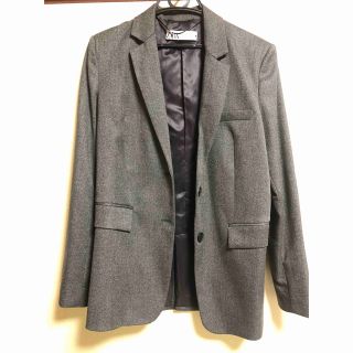 ザラ(ZARA)の【値下げ】美品 ZARA ポケット付きブレザー(テーラードジャケット)