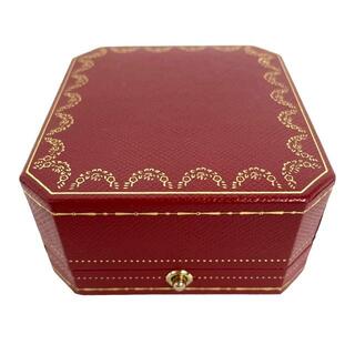 カルティエ(Cartier)のカルティエ イヤリング用 ピアス用 ケース 箱 レッド Cartier　BOX(小物入れ)