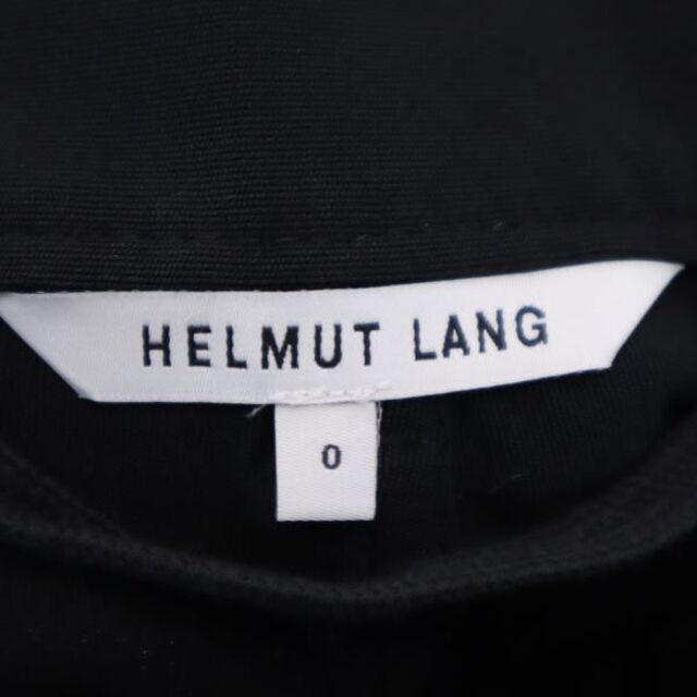 未使用ヘルムートラング ストレート パンツ 0 黒 HELMUT LANG ストレッチ レディース   【221110】