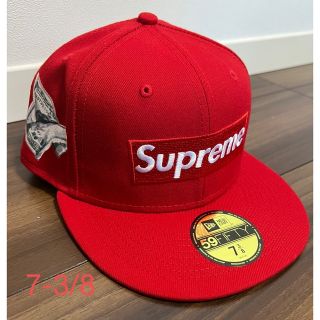 シュプリーム(Supreme)のSupreme Money Box Logo New Era  Red 新品(キャップ)