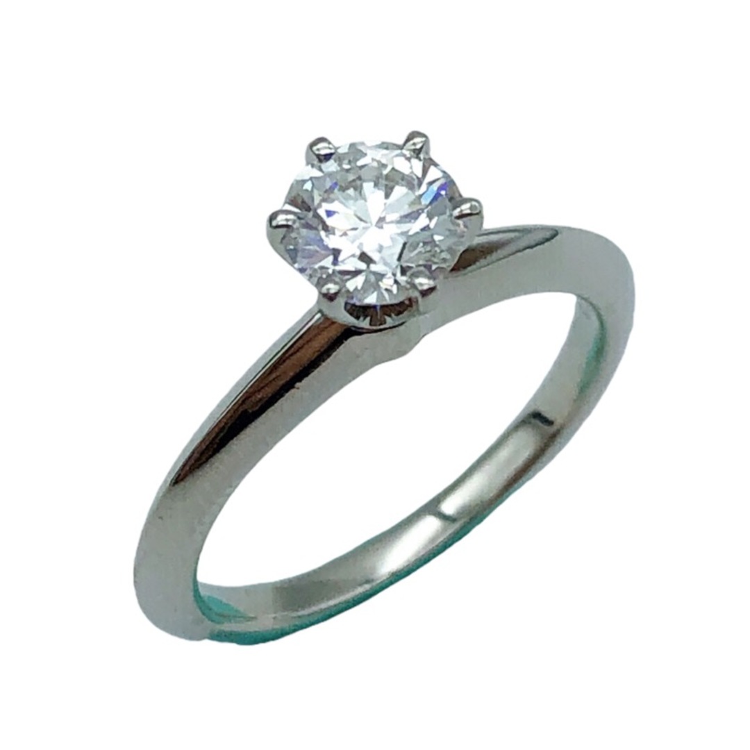 Tiffany & Co. - ティファニー TIFFANY＆CO ソリティアダイヤリング リング・指【中古】