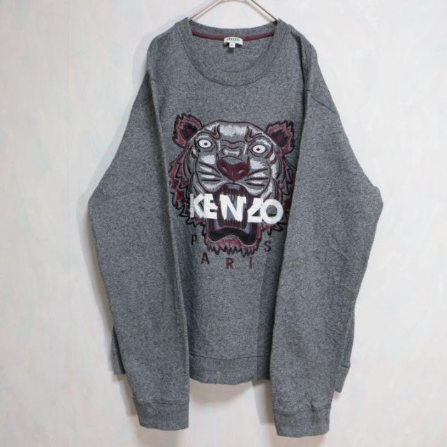 【特別価格】KENZO Tiger ビッグロゴ刺繍　スウェット