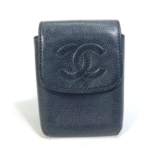 紺×赤 CHANEL☆シャネル ポーチ 小物入れ たばこケース - 通販 - www