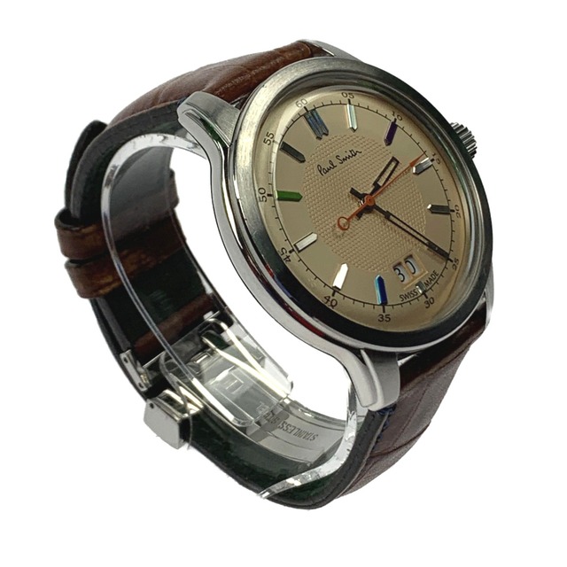 Paul Smith(ポールスミス)の▽▽ポールスミス ケンブリッジ ビッグデイト 腕時計 YA30-S084270 メンズの時計(レザーベルト)の商品写真