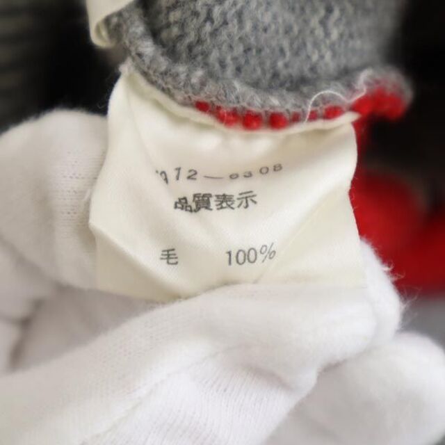 55cm袖丈カステルバジャック 日本製 ウール100％ ロゴ刺繍 ニット 3 グレー系 JC de CASTELBAJAC 長袖 セーター メンズ   【221120】