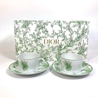 Dior - ディオール Dior モーニングカップ ソーサー ペアセット 食器 ...